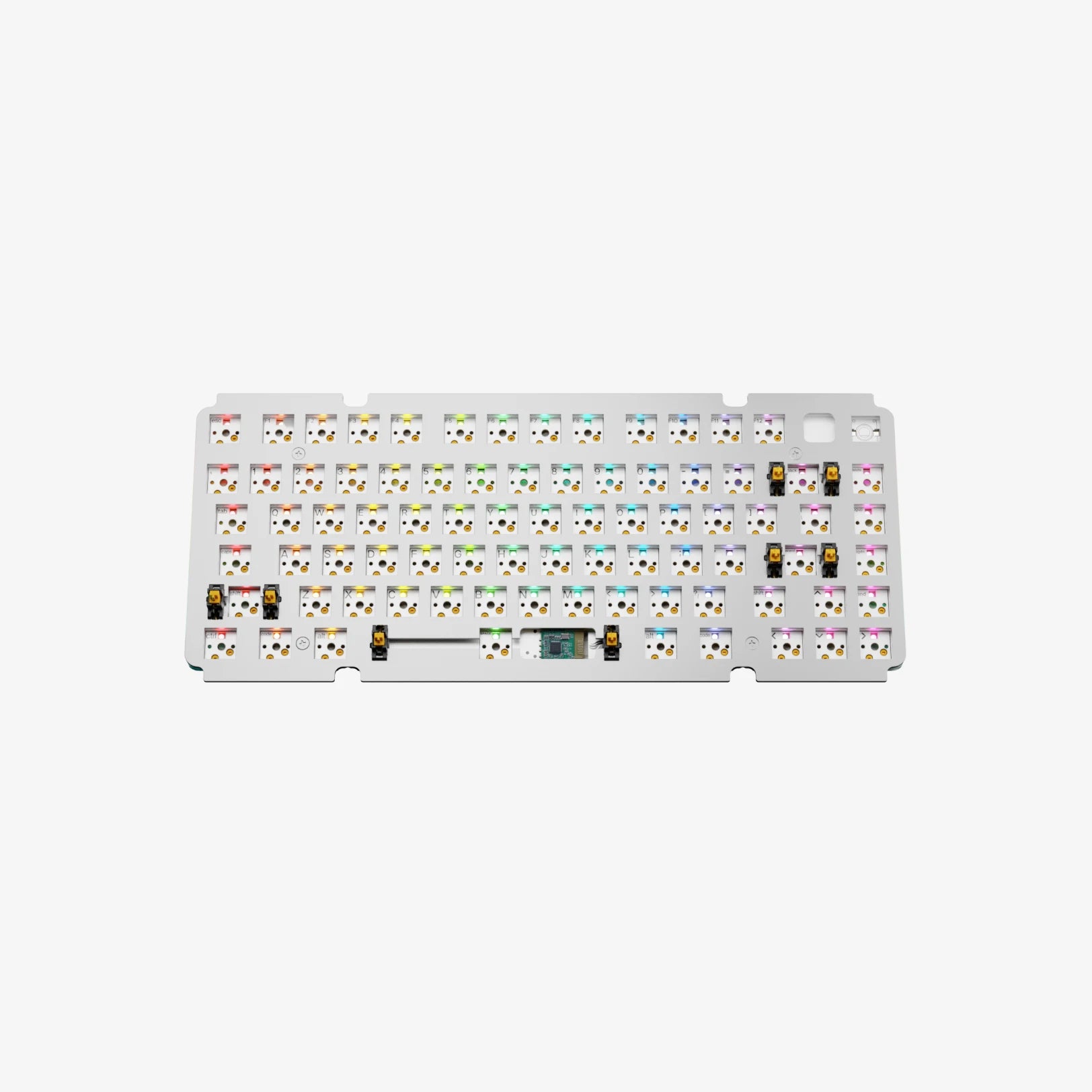 GMMK 3 Mechanical Keyboard Switch Plates - Compatible with GMMK 3 60% 65% 75% Layouts - Aluminum Steel PC Material - Perfect for Gaming Typing & Custom Keyboard Builds