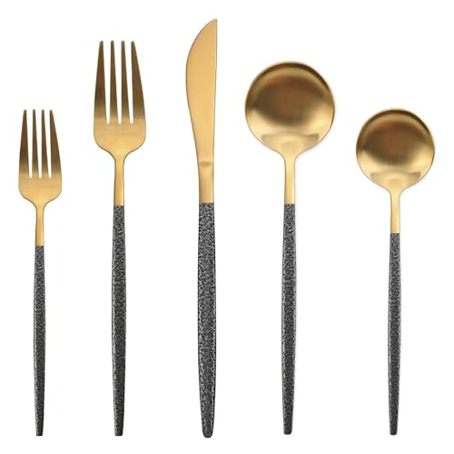 Gold With MeteoriteBlack Handle