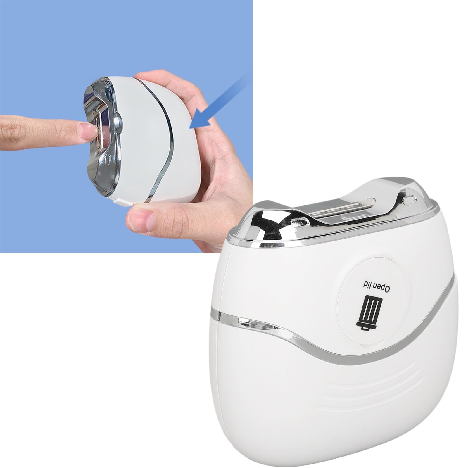 Electric Nail Clipper for Adults & Babies - Automatic Nail Trimmer with Low Noise, Safe & Efficient Design - Perfect for Home Use and Travel - Manicure & Pedicure Tool for Family Care