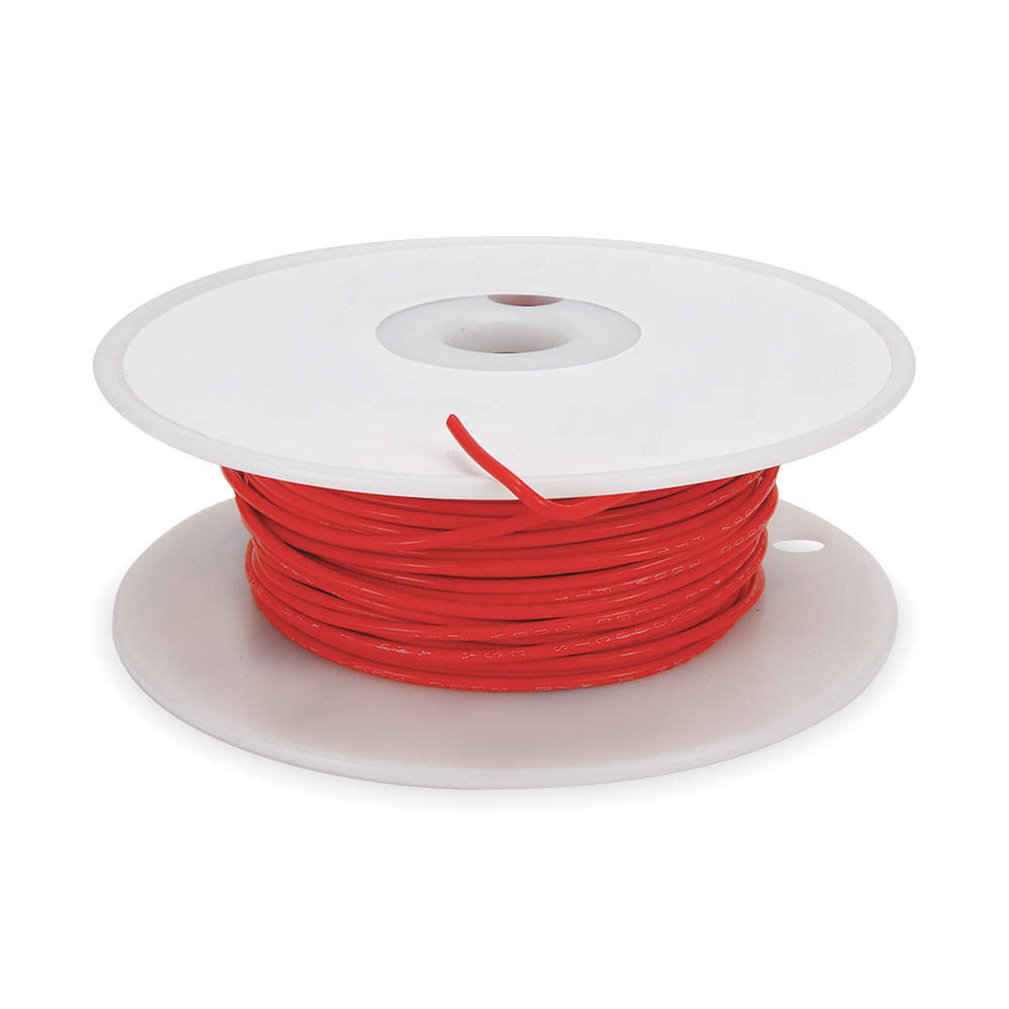 High Temperature 22 Gauge Red Lead Wire - Heat Resistant Electrical Wire for Appliances, Motors, and Industrial Equipment