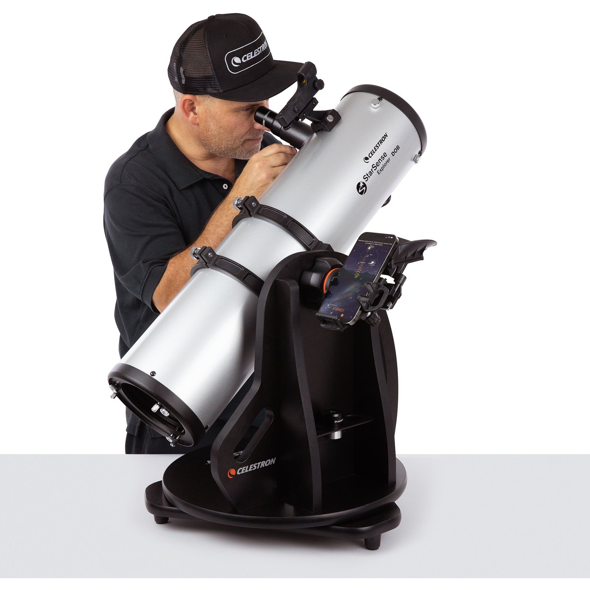 StarSense Explorer 150mm Smartphone-Controlled Dobsonian Telescope for Astronomy Beginners | Stargazing, Astrophotography & Backyard Observation