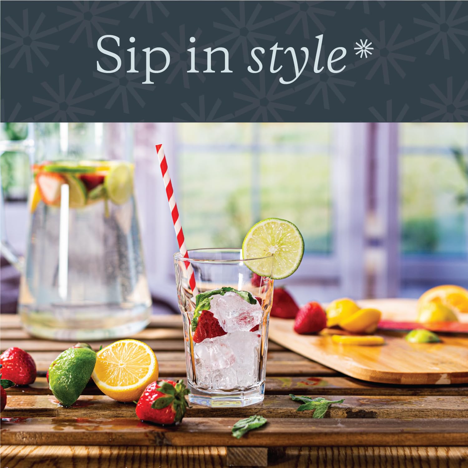 Vikko 11.5oz Highball Drinking Glasses Set of 12 - Durable Stackable Water Glasses with Heavy Base, Dishwasher Safe Tumblers for Kitchen, Bar, Restaurant & Home Entertaining