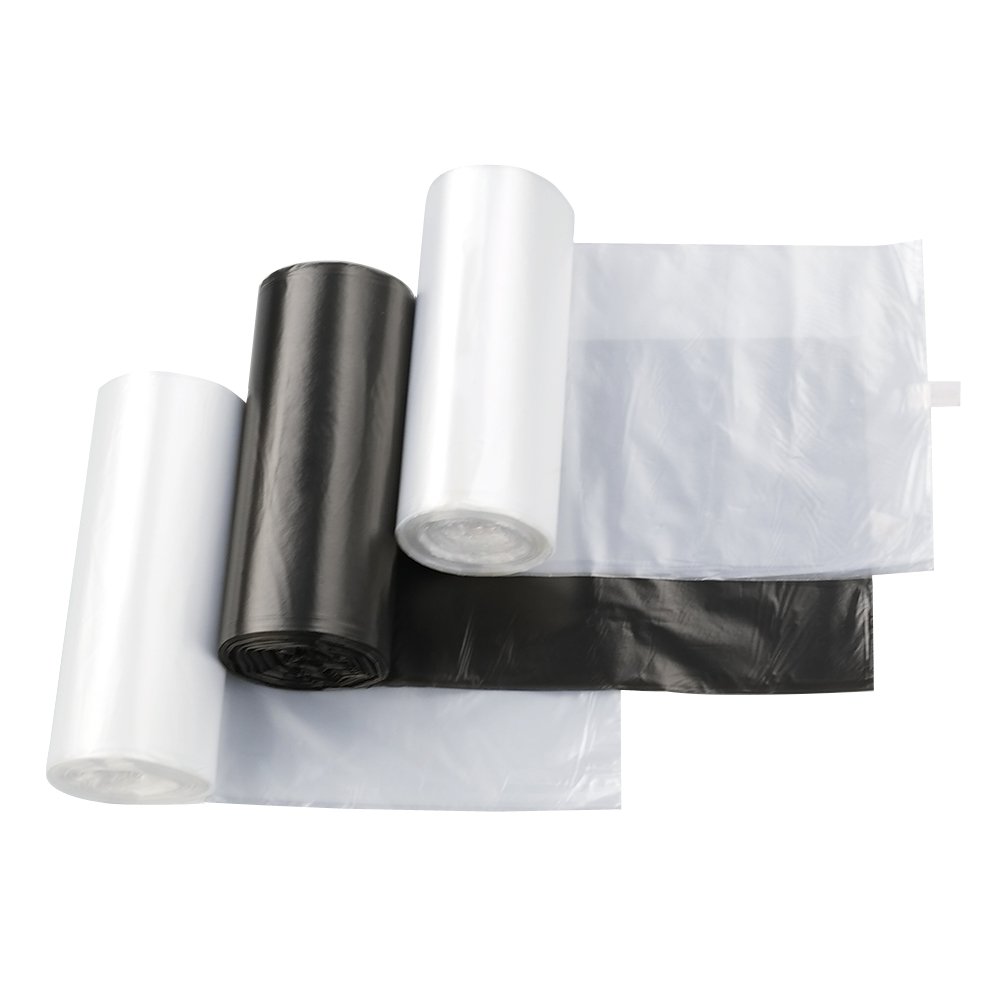 7 Gallon Kitchen Trash Bags - 75 Count Heavy Duty Garbage Bags for Home & Office Use - BCW Brand | Perfect for Kitchen Trash Cans, Small Office Bins & Bathroom Wastebaskets