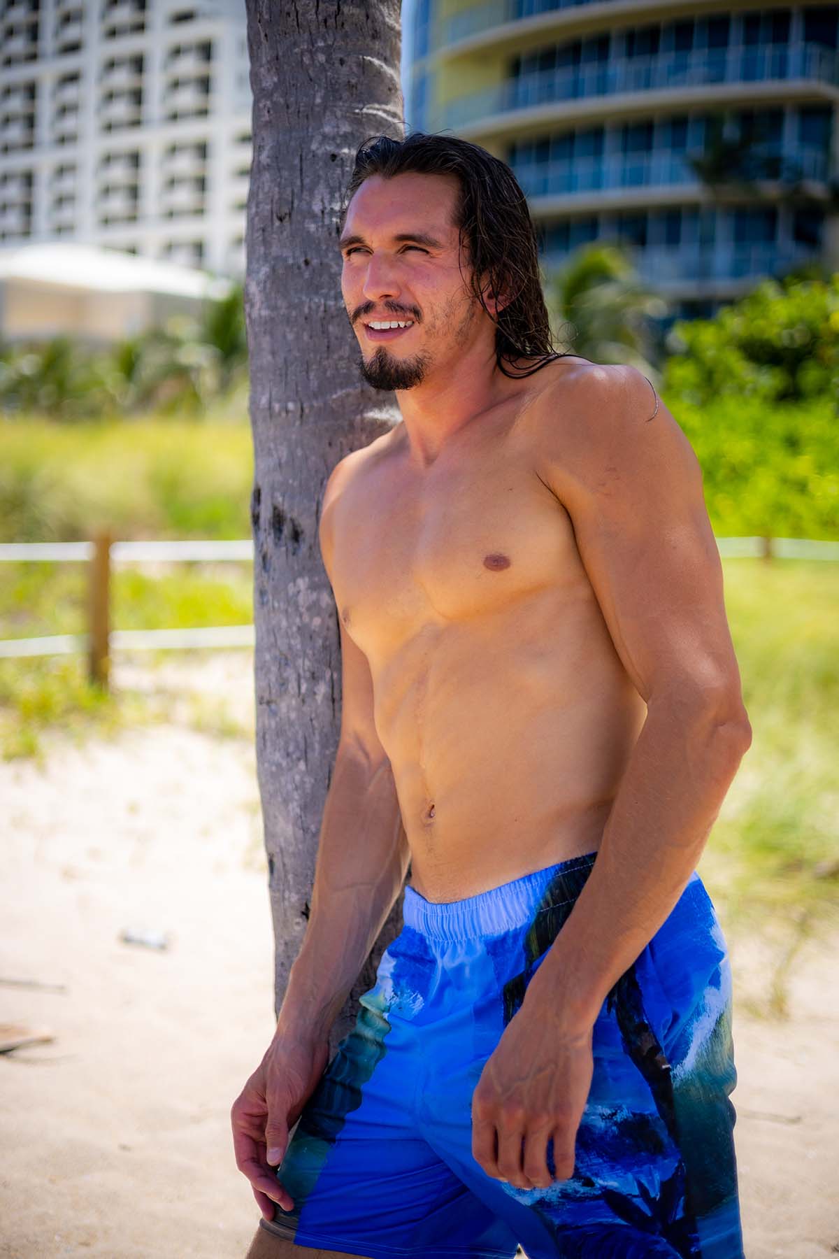 Men's Quick-Dry Swim Board Shorts for Surfing, Beach & Pool - Lightweight & Comfortable for Summer Water Sports