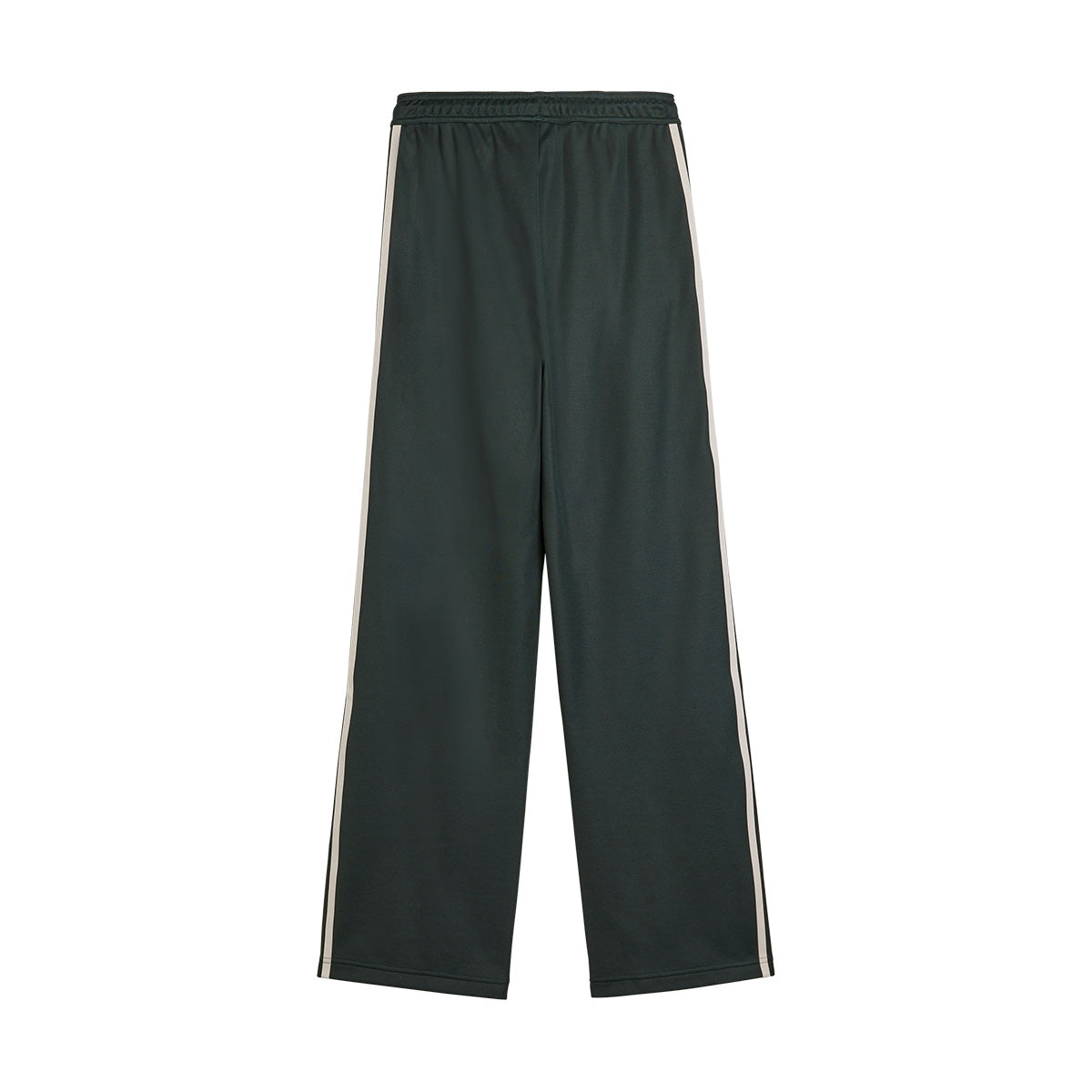 Sporty & Rich Forest Green Track Pants for Women - Comfortable High-Waisted Joggers for Running, Gym & Casual Wear
