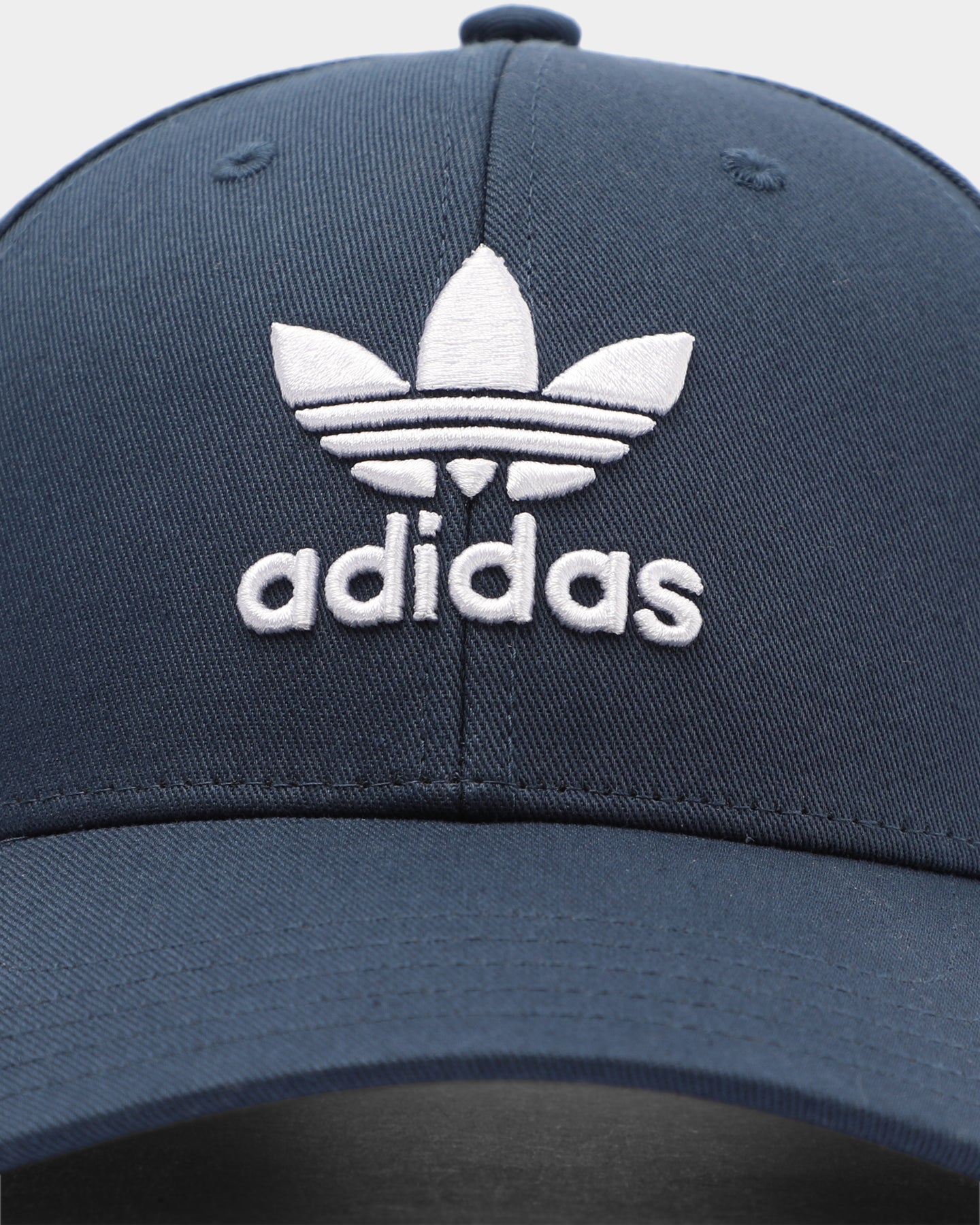Adidas Baseball Cap Classic Trefoil Logo Strapback Snapback Hat Navy/White for Men & Women - Perfect for Sports, Outdoor Activities & Casual Wear