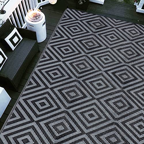 Diamond Black & Grey
