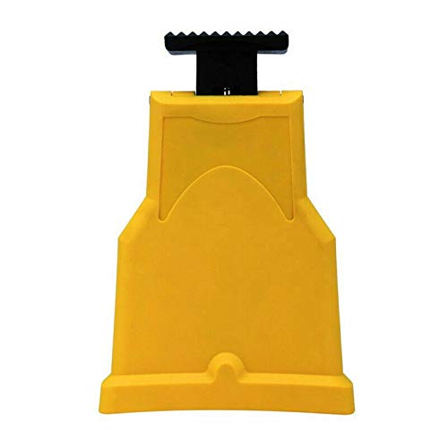 Professional PowerSharp Bar-Mount Chainsaw Chain Sharpener - Fast Grinding System for Woodworking Tools (Yellow) - Perfect for DIY Home Projects, Forestry Work & Outdoor Cutting Tasks