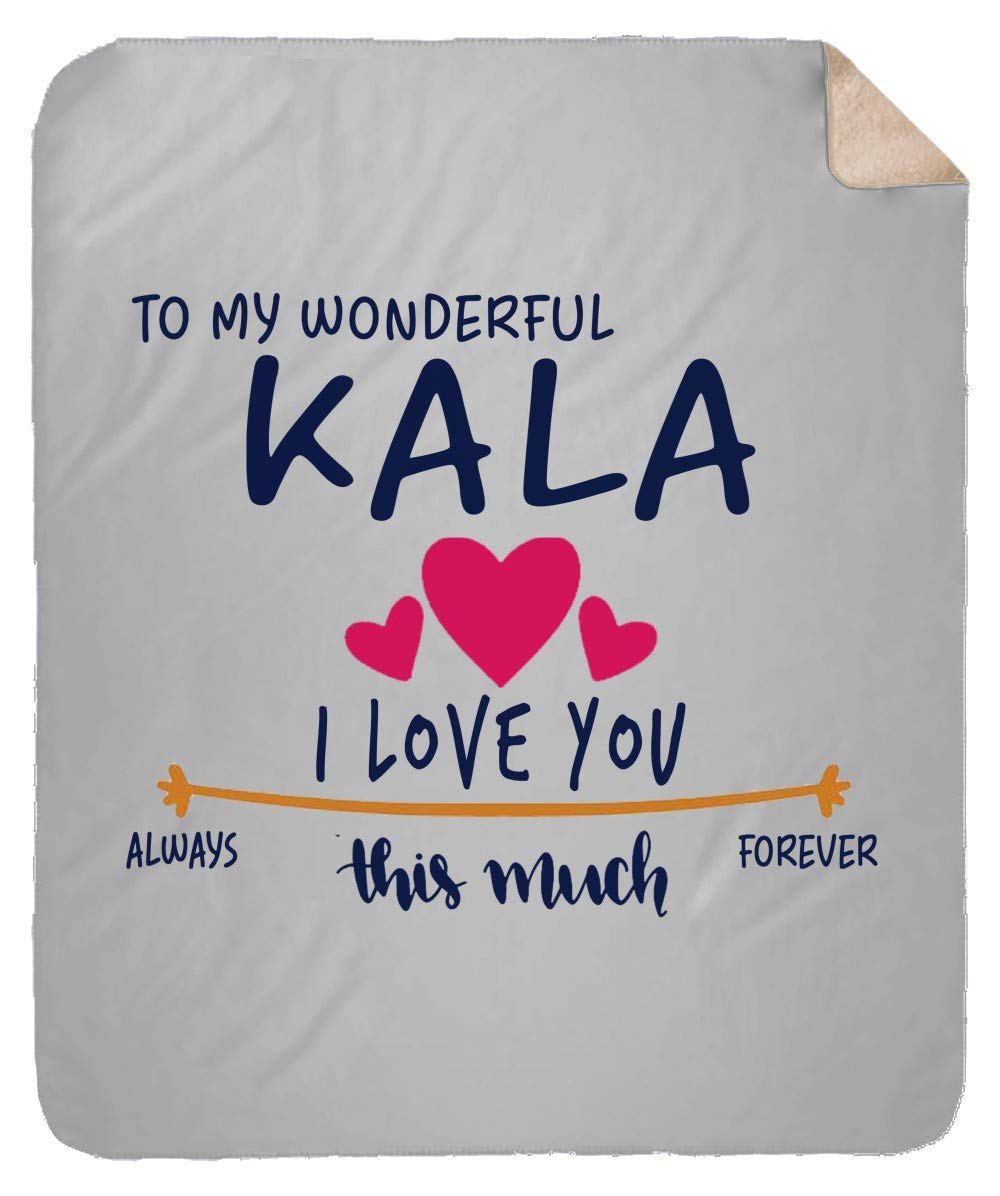 Personalized Plush Fleece Blanket with Custom Name - 60x80 Inch Soft TV Blanket for Couples, Family Gifts | Perfect for Movie Nights, Anniversary Presents & Cozy Home Decor