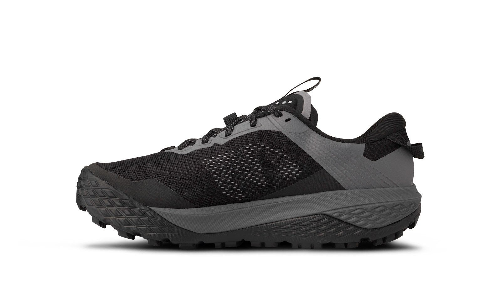 Men's IKONI Trail Running Shoes - Black / Black | Lightweight & Durable for Hiking, Jogging & Outdoor Adventures