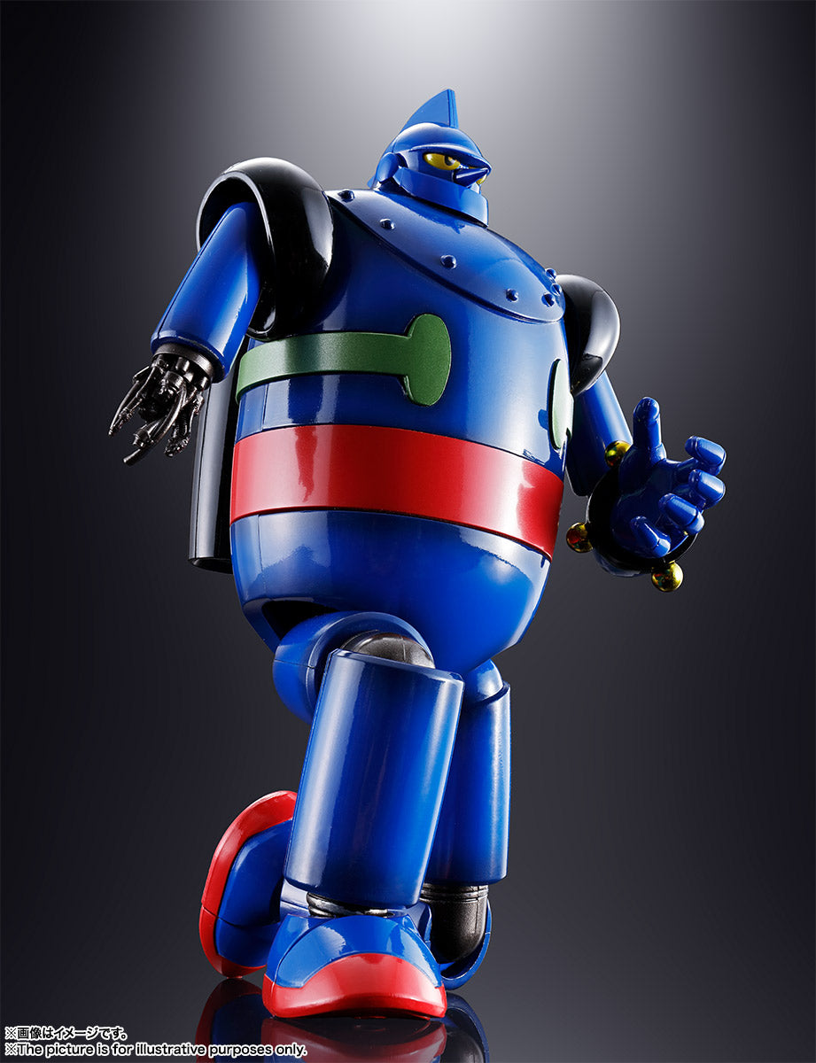 Bandai Soul of Chogokin GX-24R Tetsujin 28 Go No.28 Diecast Metal Robot Action Figure - Collectible Anime Model for Display & Gifting