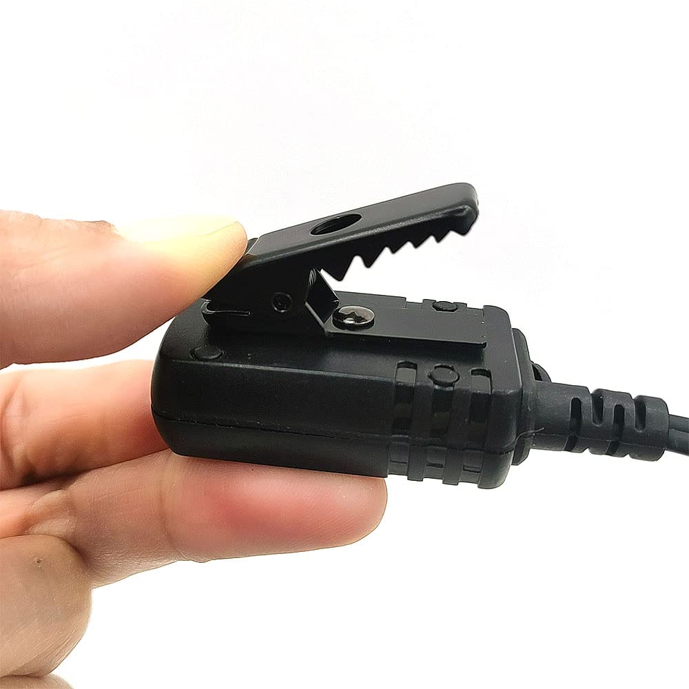 Original YZTERA Inrico Airtube AT-320 Earphone for POC Radio - Compatible with Inrico PTT T320 & T400 Network Radios - Hands-Free Communication for Security, Construction & Outdoor Activities