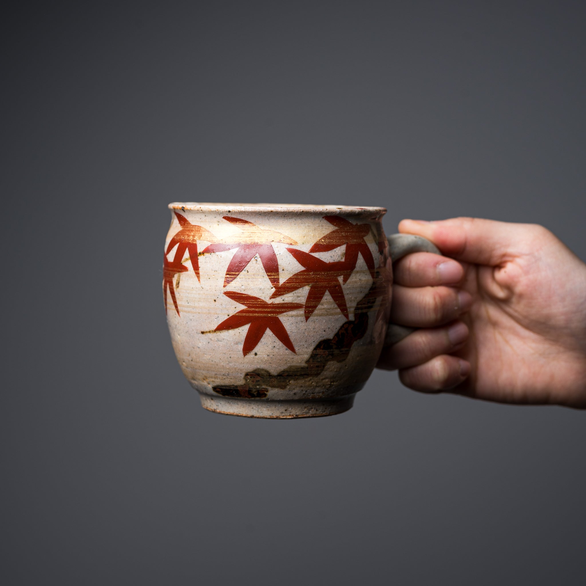 Premium Zoho Kiln Ceramic Mug Cup - Kinsai Unkin / Zohin Kiln Handcrafted Tea Coffee Cup - Perfect for Home, Office & Gifts