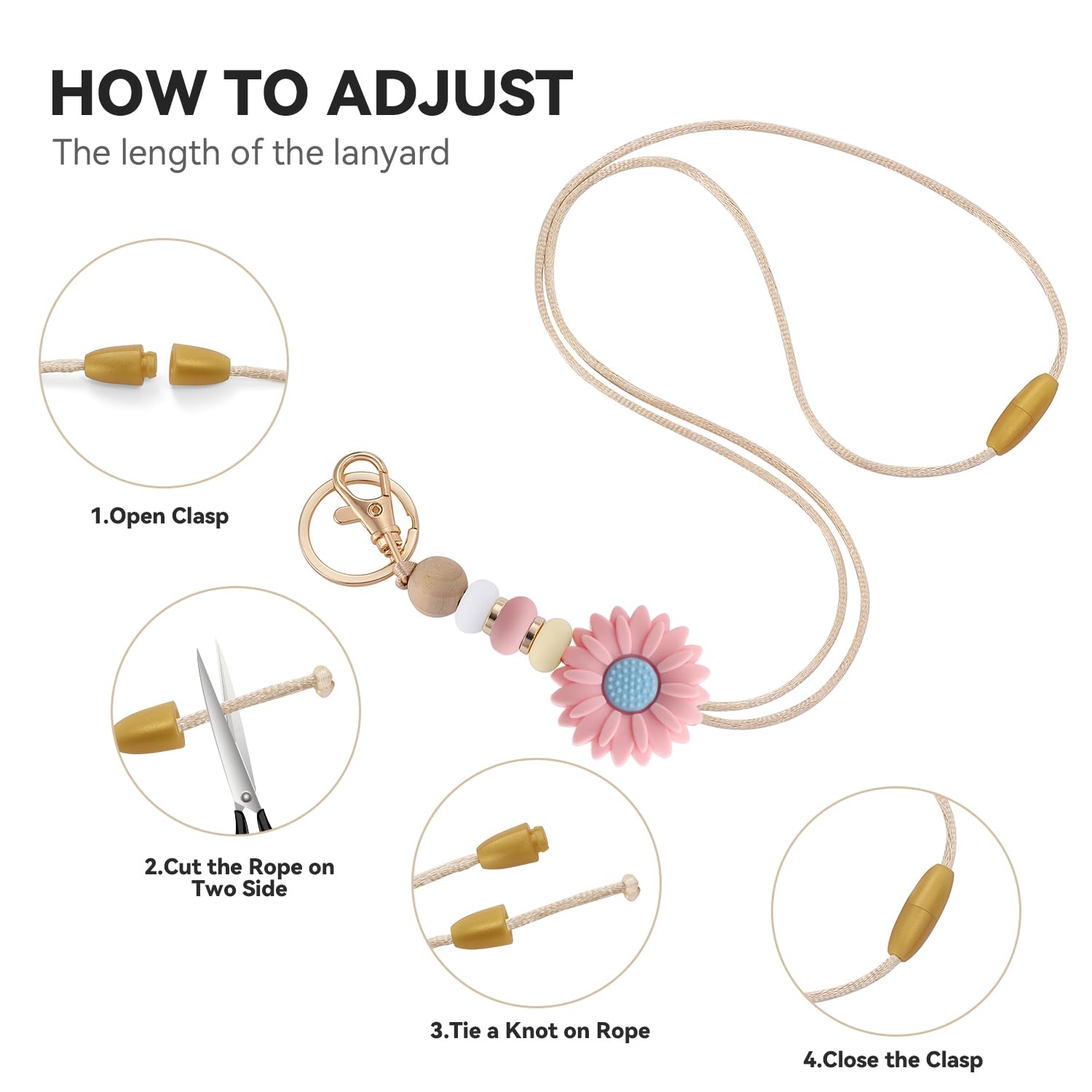 Teacher Lanyards for Keys & ID Badges - 10 Styles for School & Work