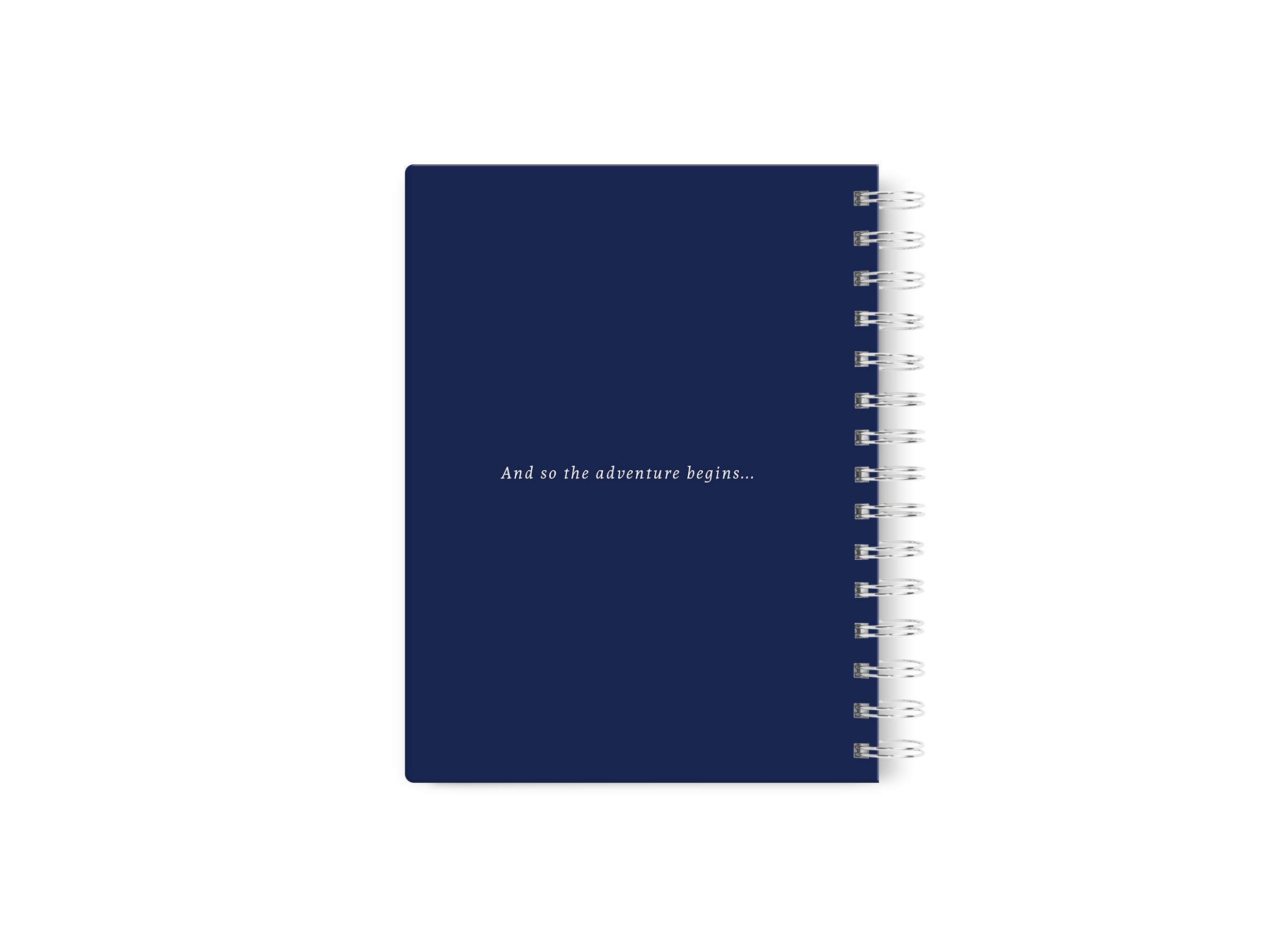 Personalized Navy Blue Wedding Planner Book - Custom Wedding Organizer 6x9 Inches - Perfect for Brides, Grooms & Wedding Planning