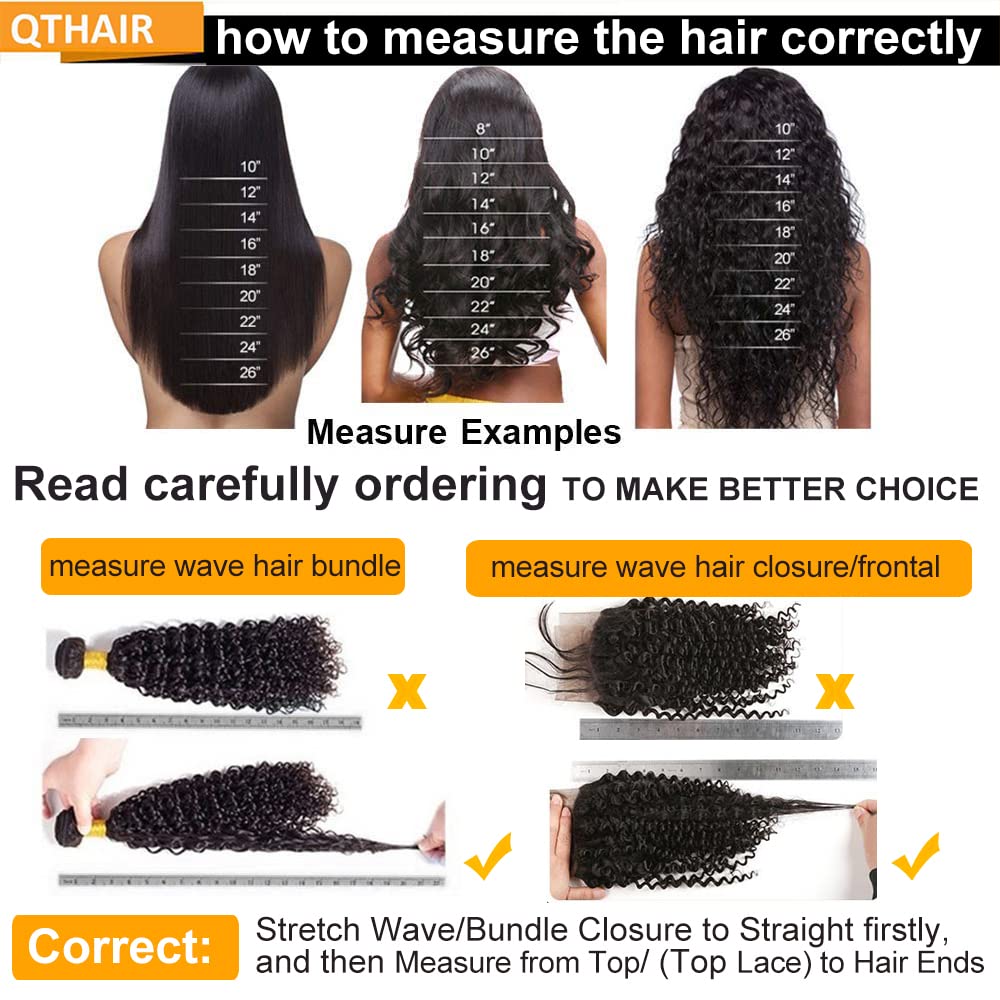 QTHAIR 14A Brazilian Loose Deep Wave Human Hair Bundle - 100% Unprocessed Virgin Hair Weave (18 Inch) for Natural Wet & Wavy Curls | Perfect for Protective Styles, Weaves & Extensions