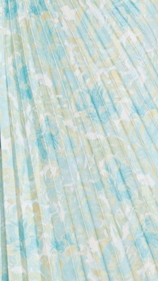 Laken Maxi Dress - Green Floral Print Long Summer Dress for Women | Beach, Vacation & Casual Wear