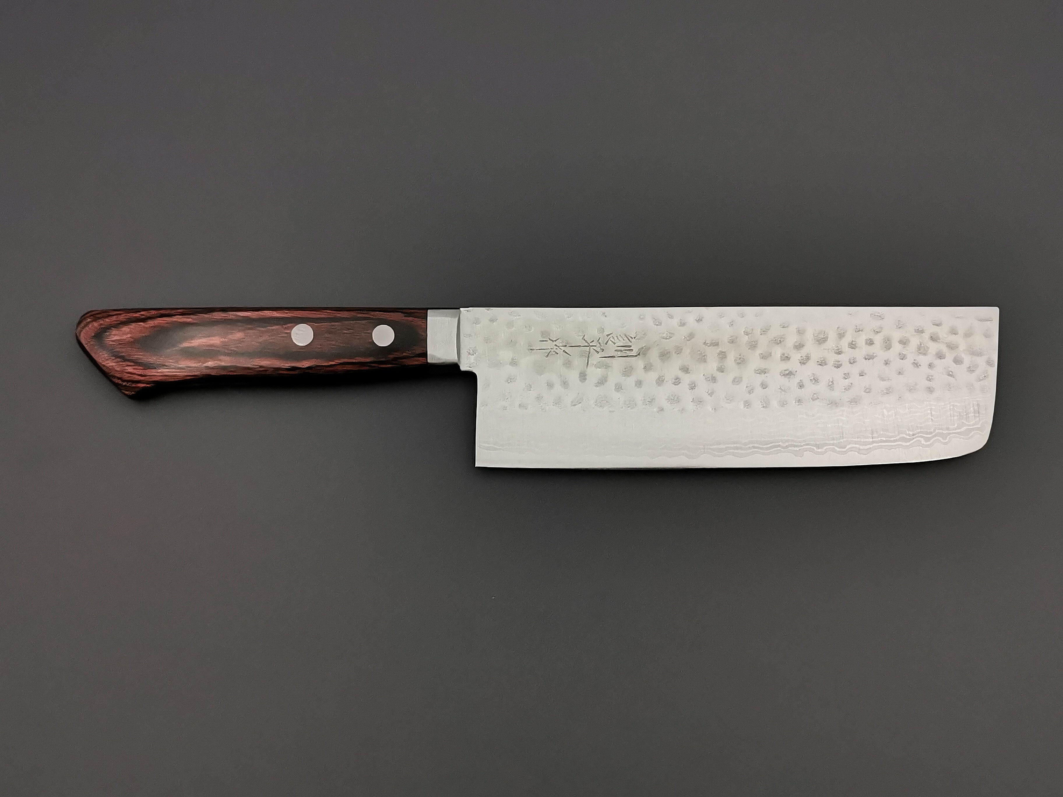 Masutani Hamono V10 Nakiri Knife - High Carbon Steel Japanese Vegetable Knife for Professional Chefs & Home Cooking - Perfect for Slicing, Dicing & Chopping Vegetables