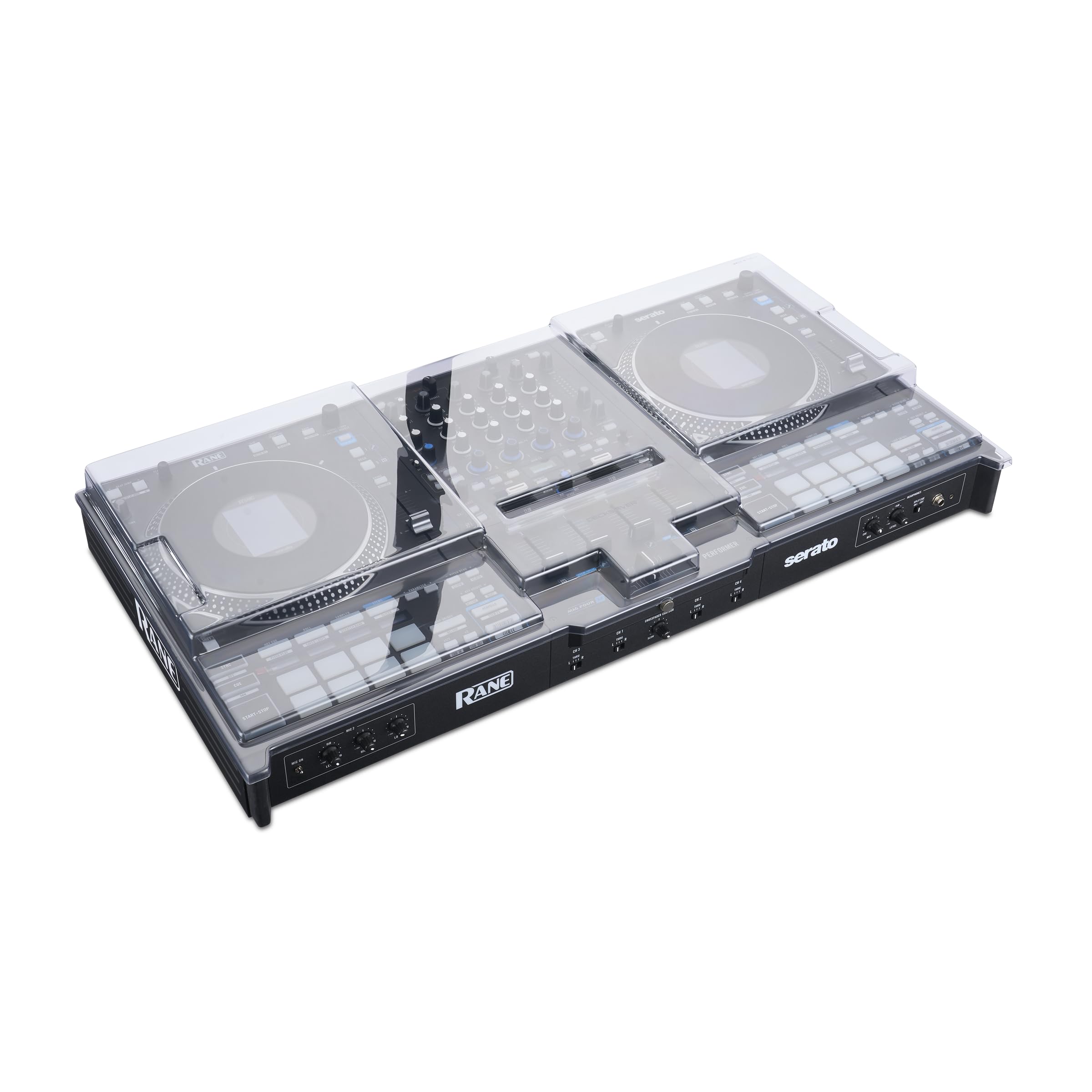 Decksaver Polycarbonate Cover for Rane Performer & Four DJ Controllers - Scratch Protection & Dustproof Shield for Professional DJ Equipment