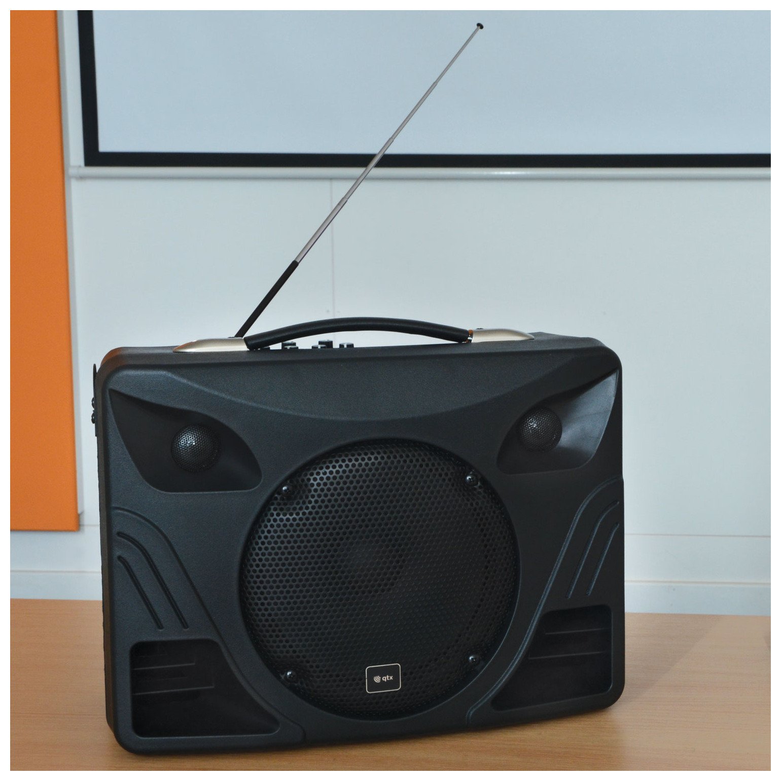 QTX DELTA-50 Portable Bluetooth PA System - Perfect for Outdoor Events, Parties & Live Performances