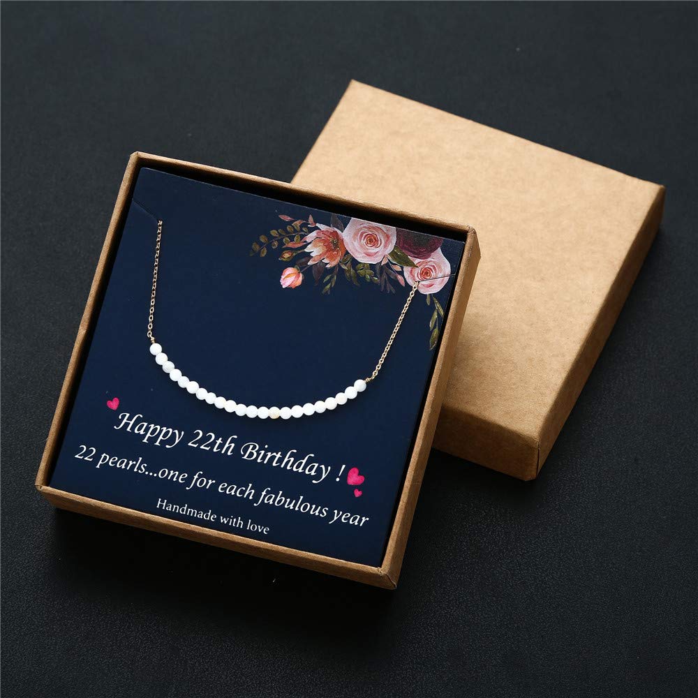Pearl Pendant Necklace for Women - Elegant Birthday Gift Jewelry with Sterling Silver Chain | Perfect for Anniversaries, Mother's Day & Special Occasions