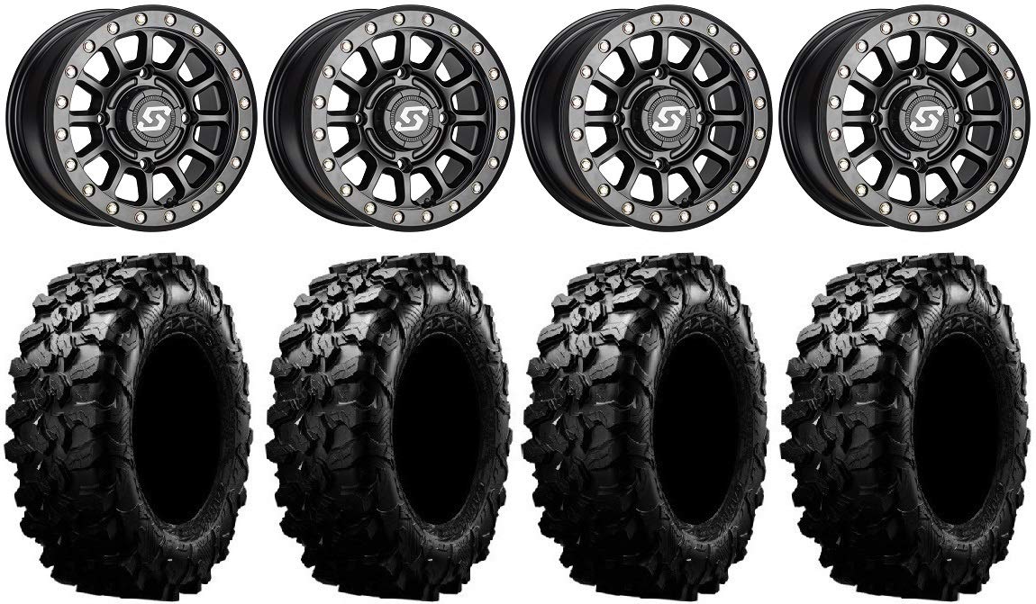 Sedona Sano 15x6 Black Wheels with 29