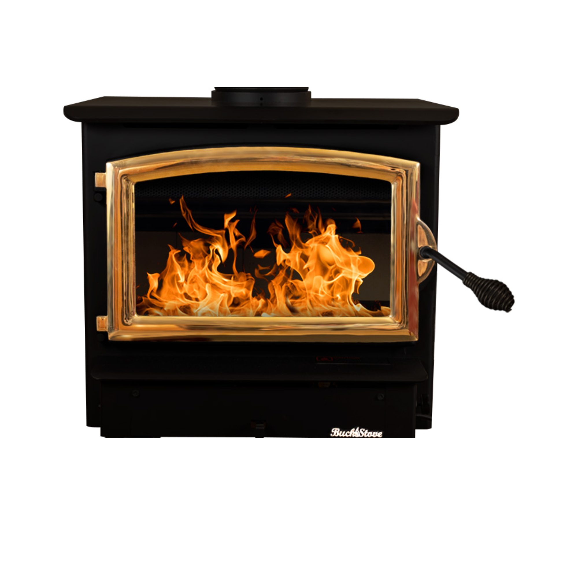 Buck Stove Model 21 NC Wood Stove - Freestanding or Insert Fireplace for Home Heating | Indoor & Cabin Use