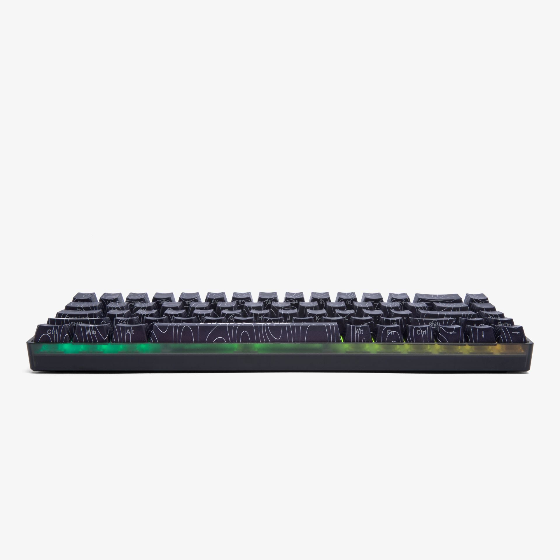 Higround Basecamp 65HE Mechanical Gaming Keyboard - Black Ice Edition | 65% Compact Layout, Hot-Swappable Switches | Perfect for Esports, Streaming & Office Work