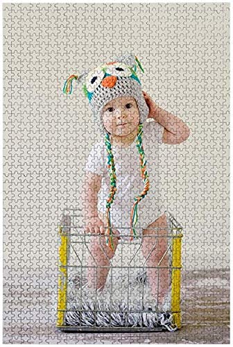 Custom Photo Jigsaw Puzzle - 300/500/1000 Pieces Personalized Puzzle for Adults & Kids | Unique Gift for Wedding, Graduation, Family Game Night & Home Decor