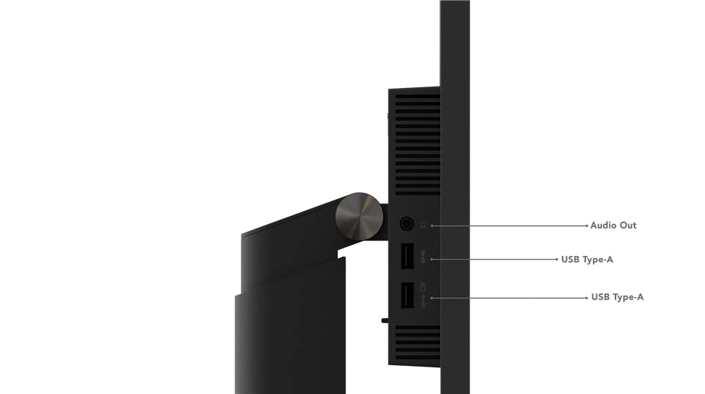 Lenovo ThinkVision T24m-29 23.8 Inch Full HD IPS Monitor - 1920x1080 Resolution, 60Hz, HDMI/VGA Ports, VESA Mountable, Business & Home Office Computer Screen for Work, Gaming & Entertainment