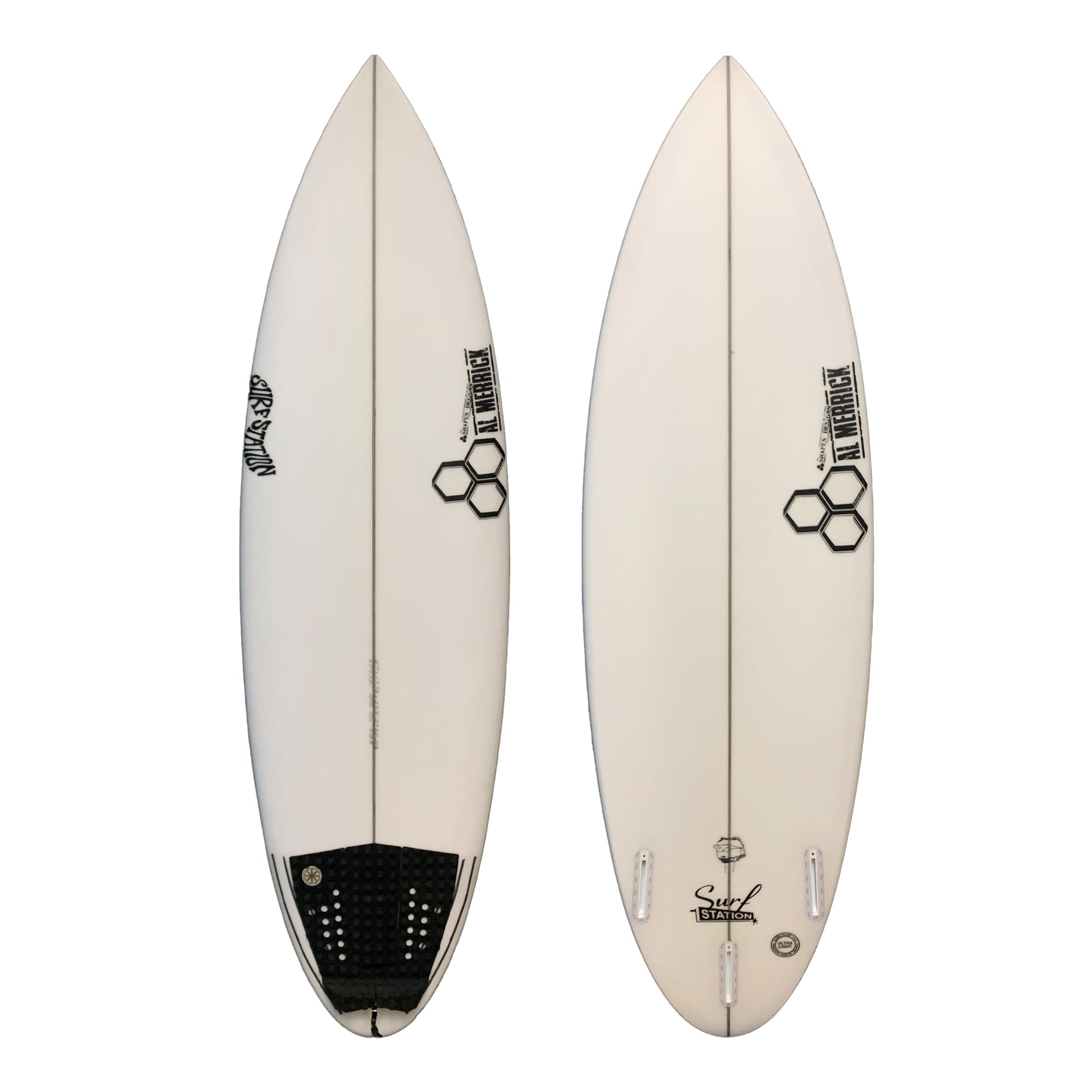 Channel Islands Neckbeard 3 Demo Surfboard with Futures Fins - High Performance Surfboard for Waves - Perfect for Intermediate to Advanced Surfers in Beach and Ocean Conditions