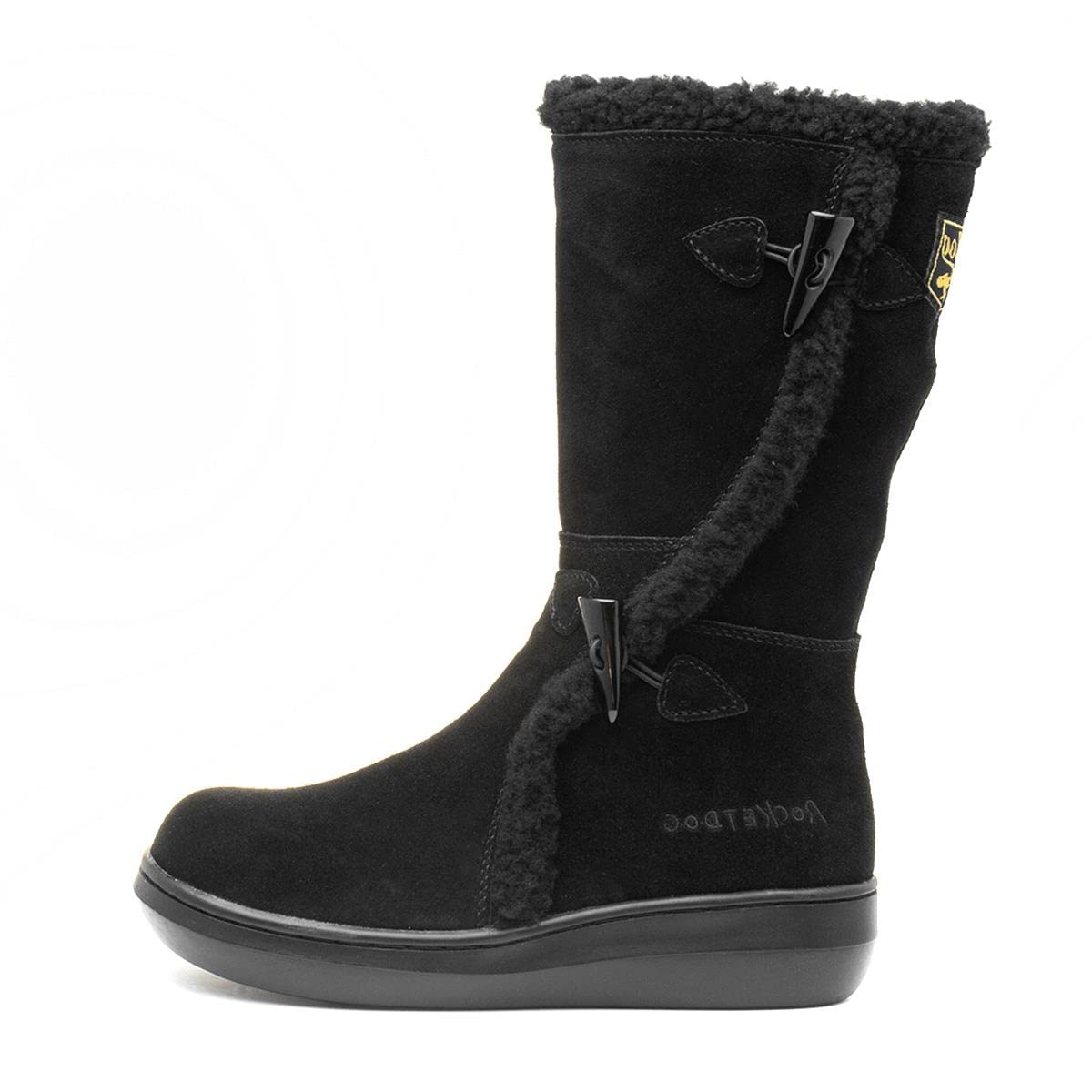 Rocket Dog Women's Knee High Winter Boots - Waterproof Leather Riding Boots for Women, Fashionable & Comfortable for Outdoor, Work & Casual Wear
