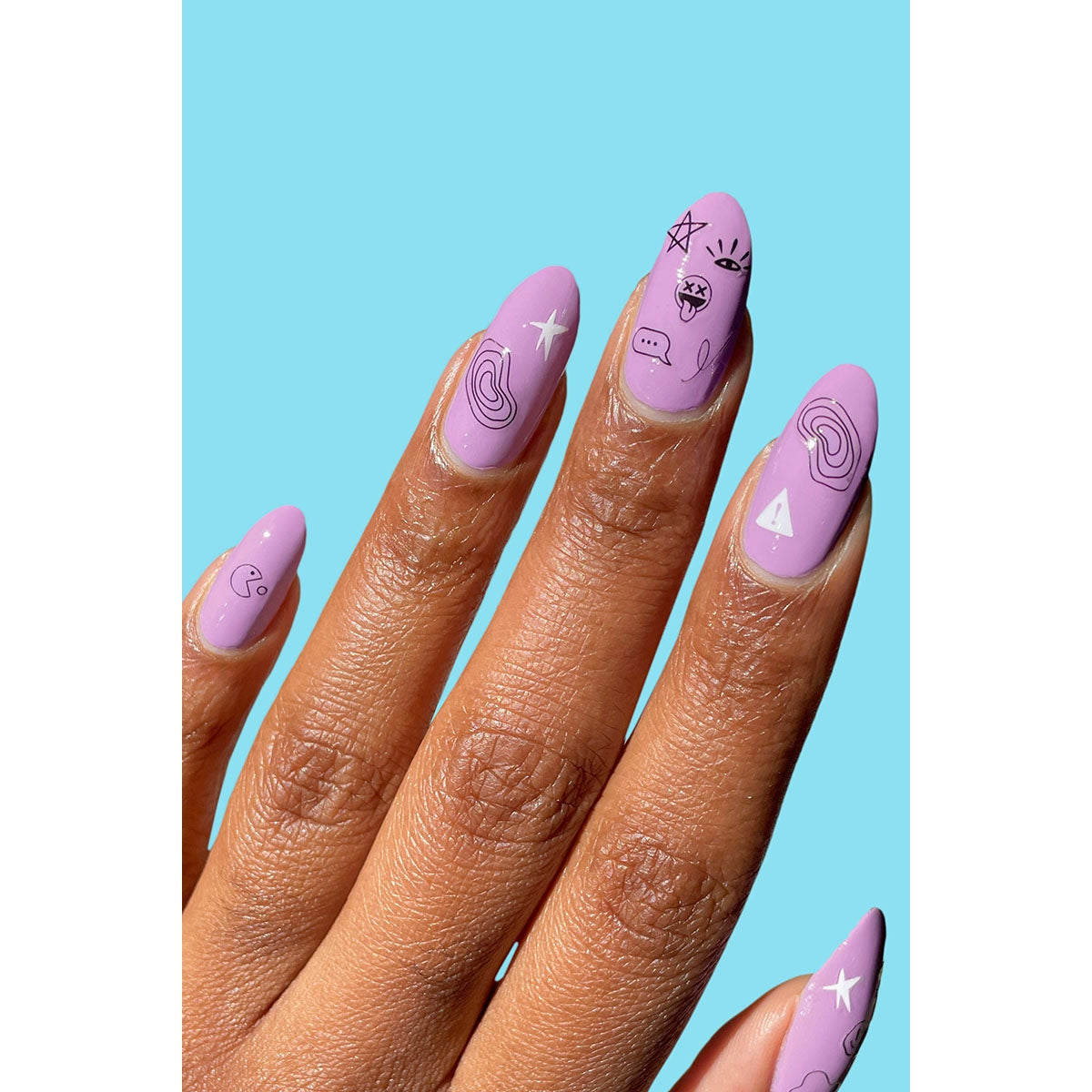 Cirque Colors Ready to Wear Nail Art Stickers - Vice 2023 Collection | Easy DIY Nail Designs for Parties, Weddings & Special Occasions