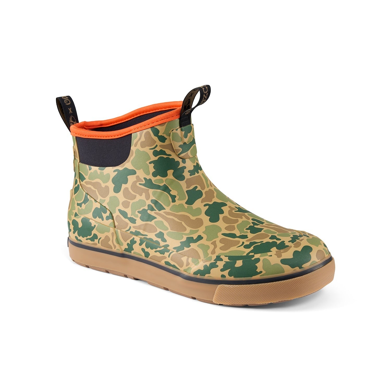 Grundens Deck Boss Ankle Boots - Waterproof Fishing Boots for Men & Women - Non-Slip Rubber Sole - Ideal for Boating, Fishing, and Outdoor Work