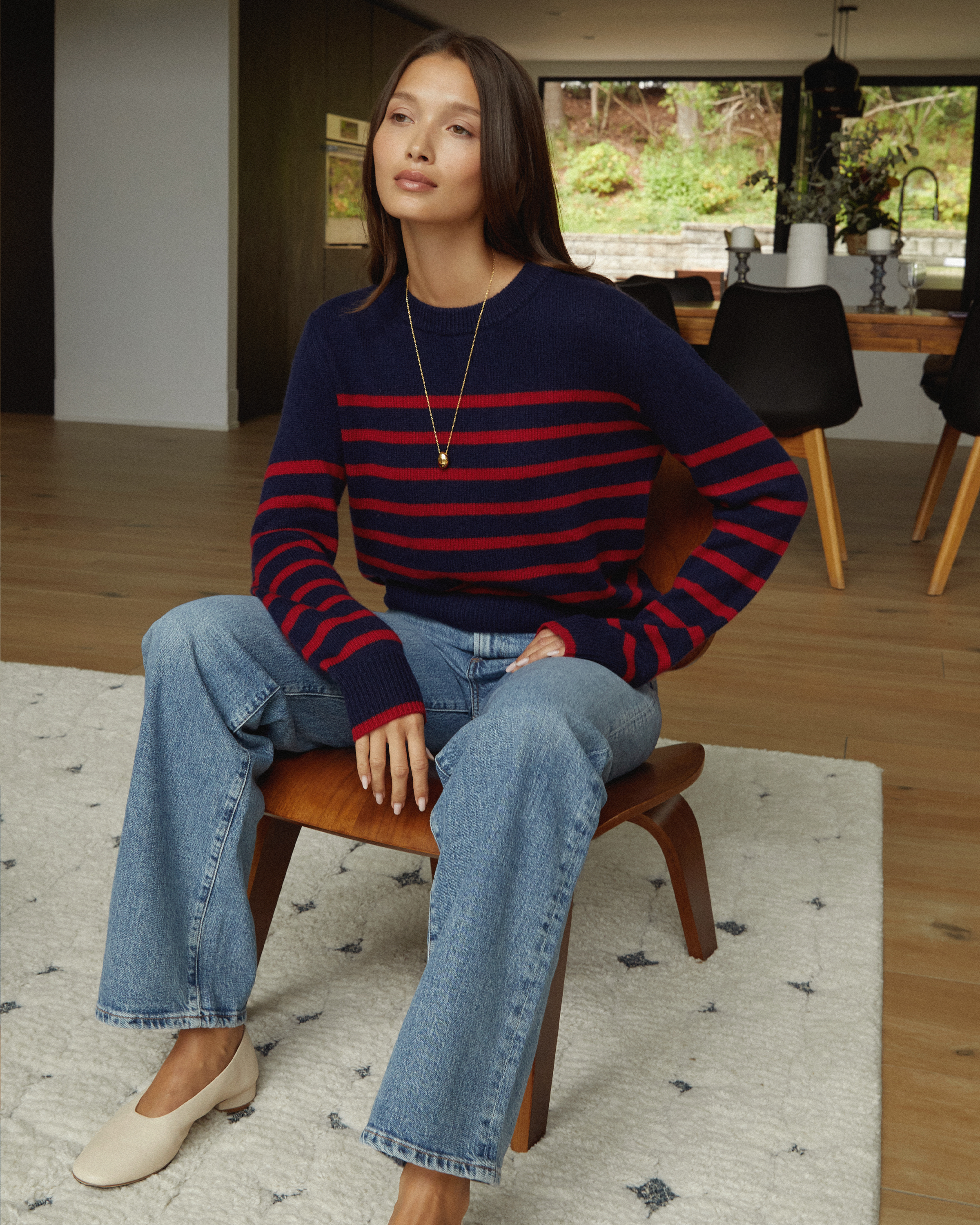 Luxury Marin Cashmere Sweater for Women - Soft & Warm Winter Pullover - Perfect for Office, Travel & Casual Outfits