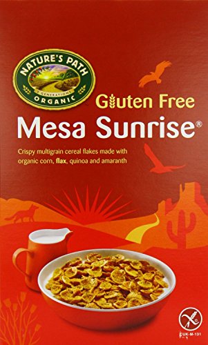 Nature's Path Organic Gluten Free Mesa Sunrise Cereal Flakes (12.5oz x 2 Pack) - Non-GMO Breakfast Cereal for Healthy Morning & Family Snacking