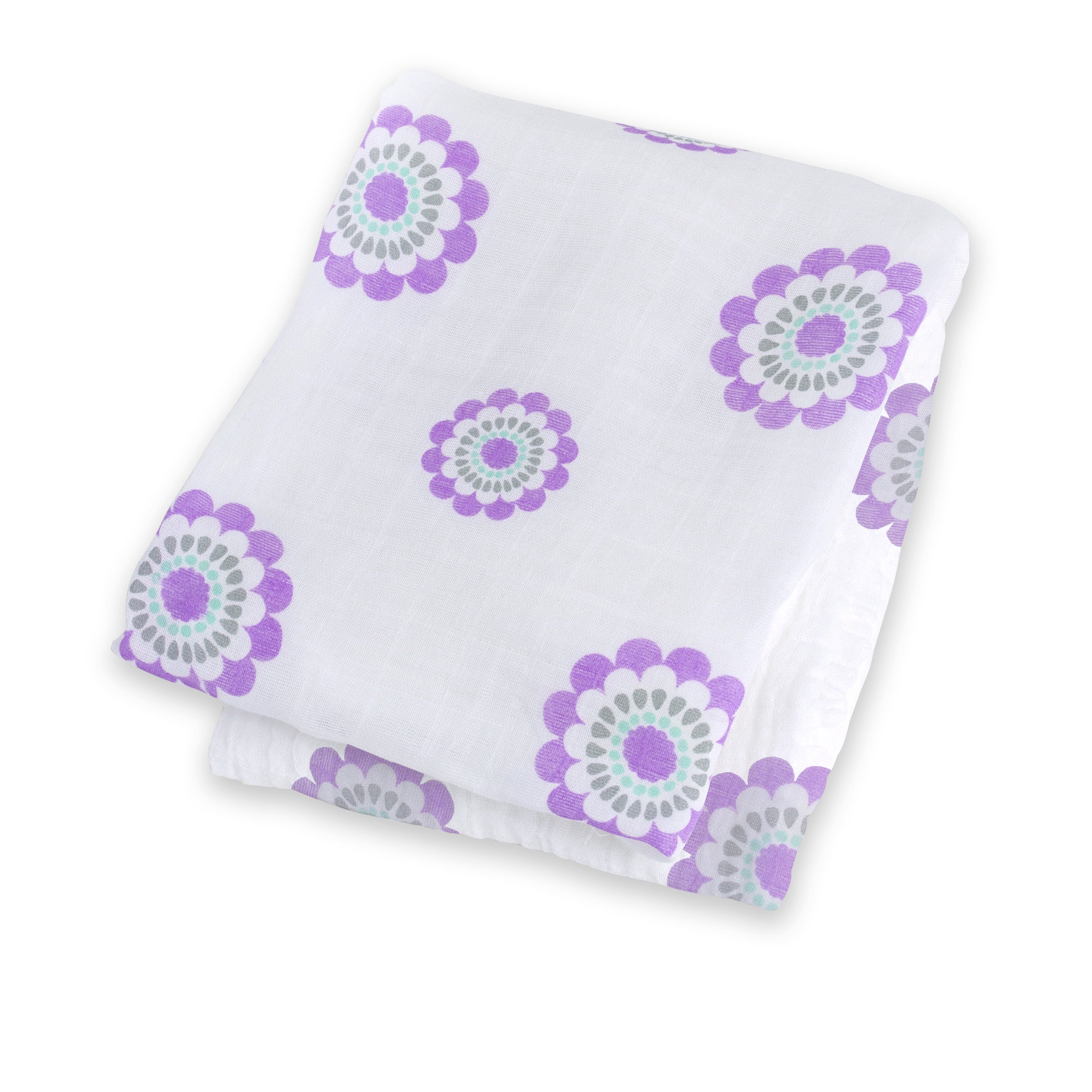 Lulujo Soft Bamboo Muslin Swaddle Blankets for Babies - Breathable & Lightweight Baby Wrap for Newborns, Perfect for Swaddling, Nursing Cover, Stroller Blanket & Photo Props