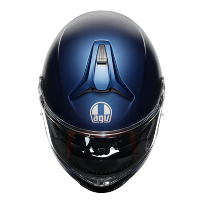 AGV Tourmodular Solid Galassia Matt Blue Motorcycle Helmet - Lightweight & DOT Certified for Street & Touring Riders - Perfect for Commuting, Long Rides & Adventure Motorcycling