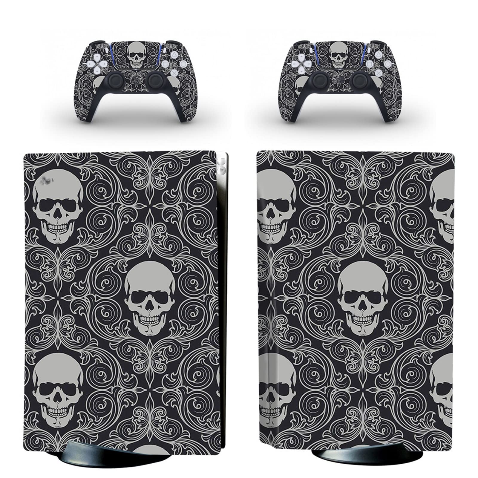 Anime PS5 Skin for Disk Edition & Controllers - Durable, Scratch-Resistant for Gaming Setup
