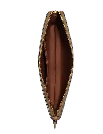 Coach Corner Zip Wristlet Trio - Signature Canvas & Peony Print Crossbody Bag for Women | Perfect for Everyday Use, Travel & Date Night