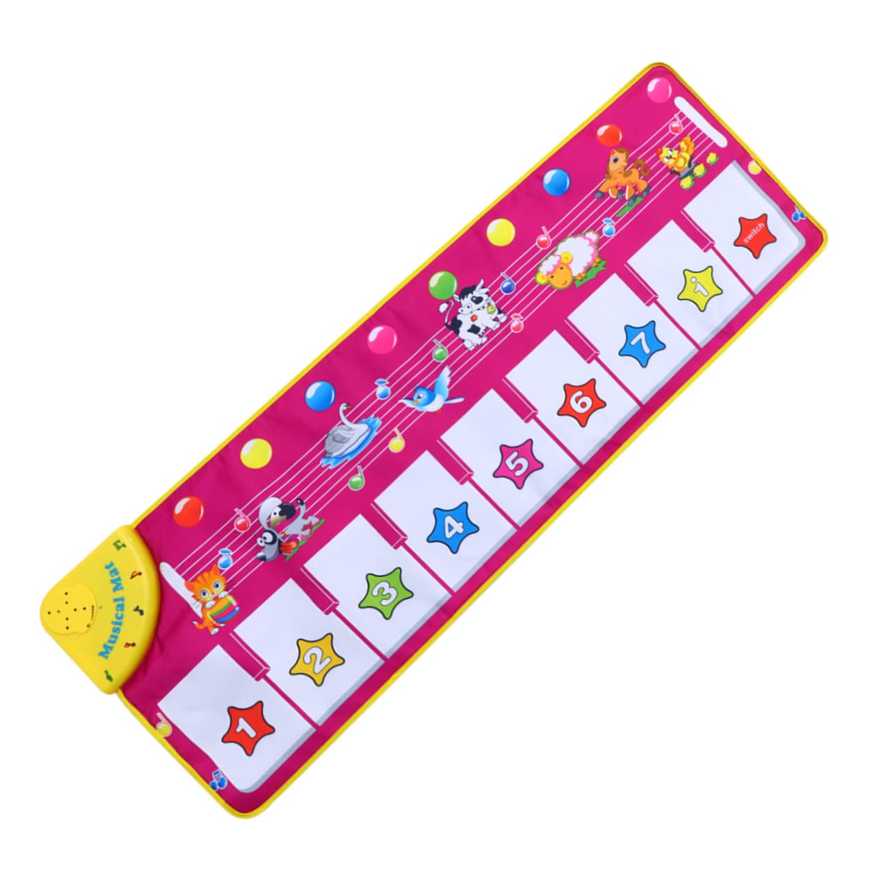 HEMOTON 1pc Musical Play Mat - Interactive Touch Keyboard & Dancing Game Carpet for Kids | Perfect for Birthday Gifts, Indoor Playtime & Early Childhood Music Education