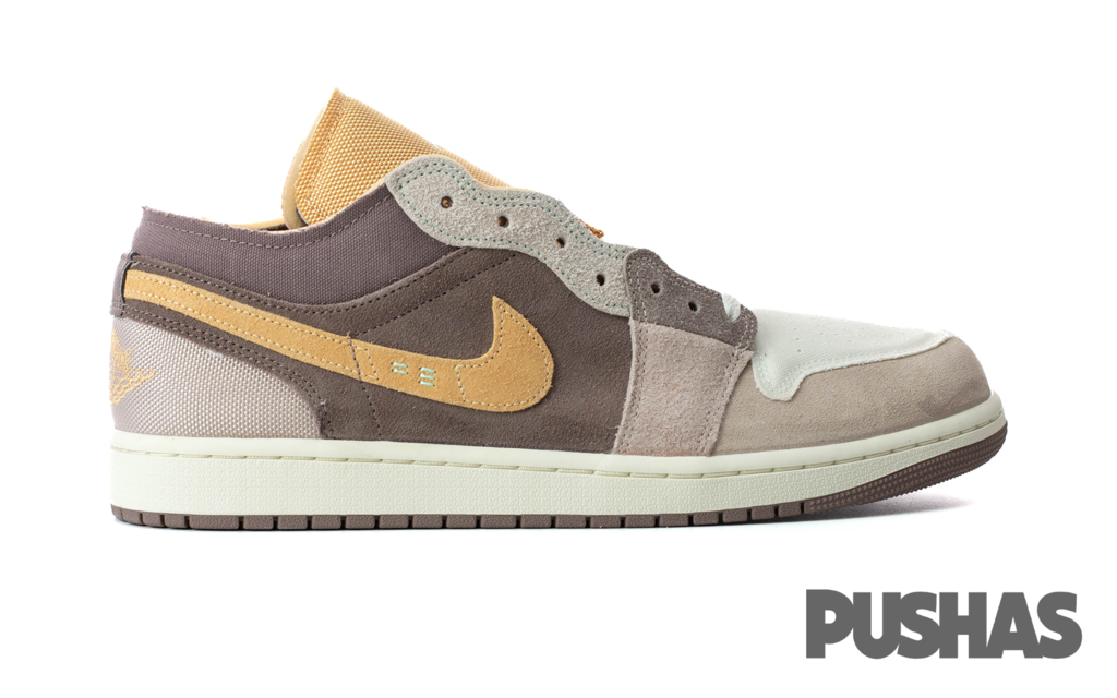 Air Jordan 1 Low SE Craft 'Taupe Haze' Sneakers (2023) - Men's Basketball Shoes for Casual Wear & Street Style Fashion