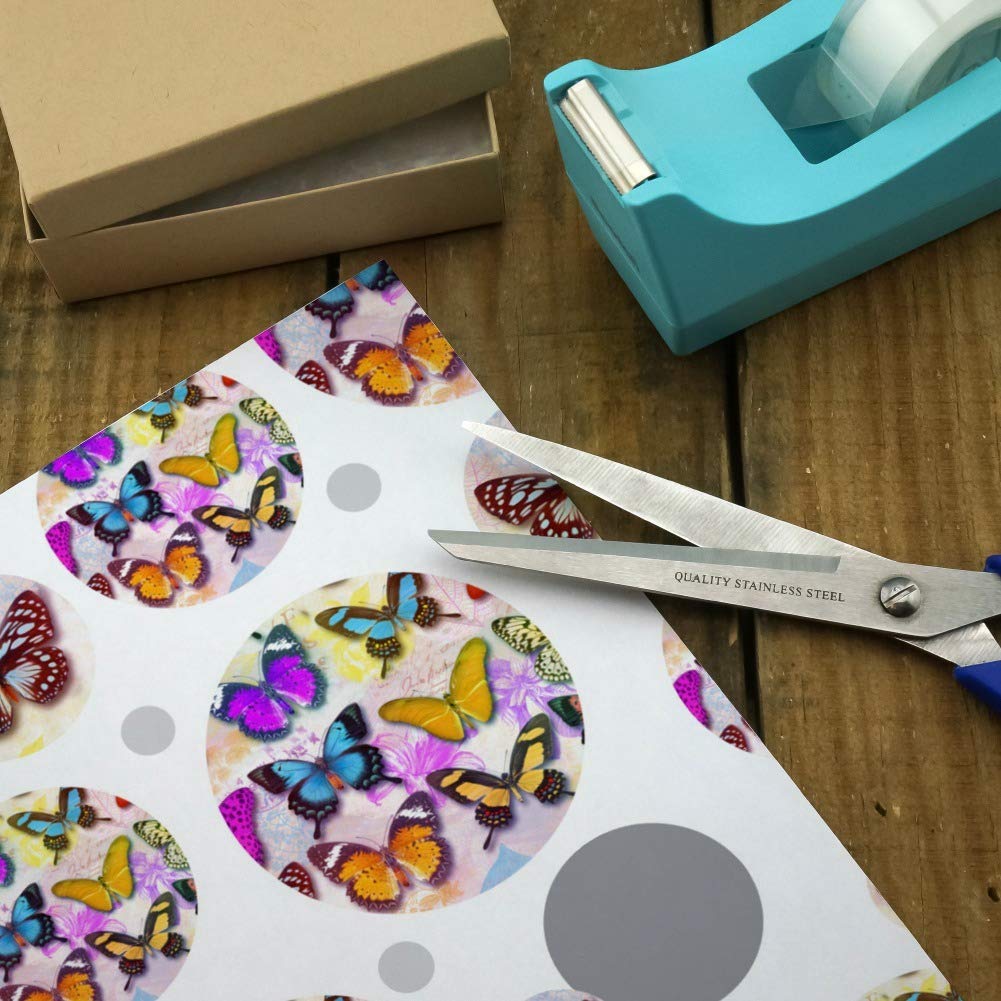 Colorful Butterflies Gift Wrap Paper Roll - Vibrant Butterfly Design Wrapping Paper for Birthdays, Parties & Special Occasions - 24