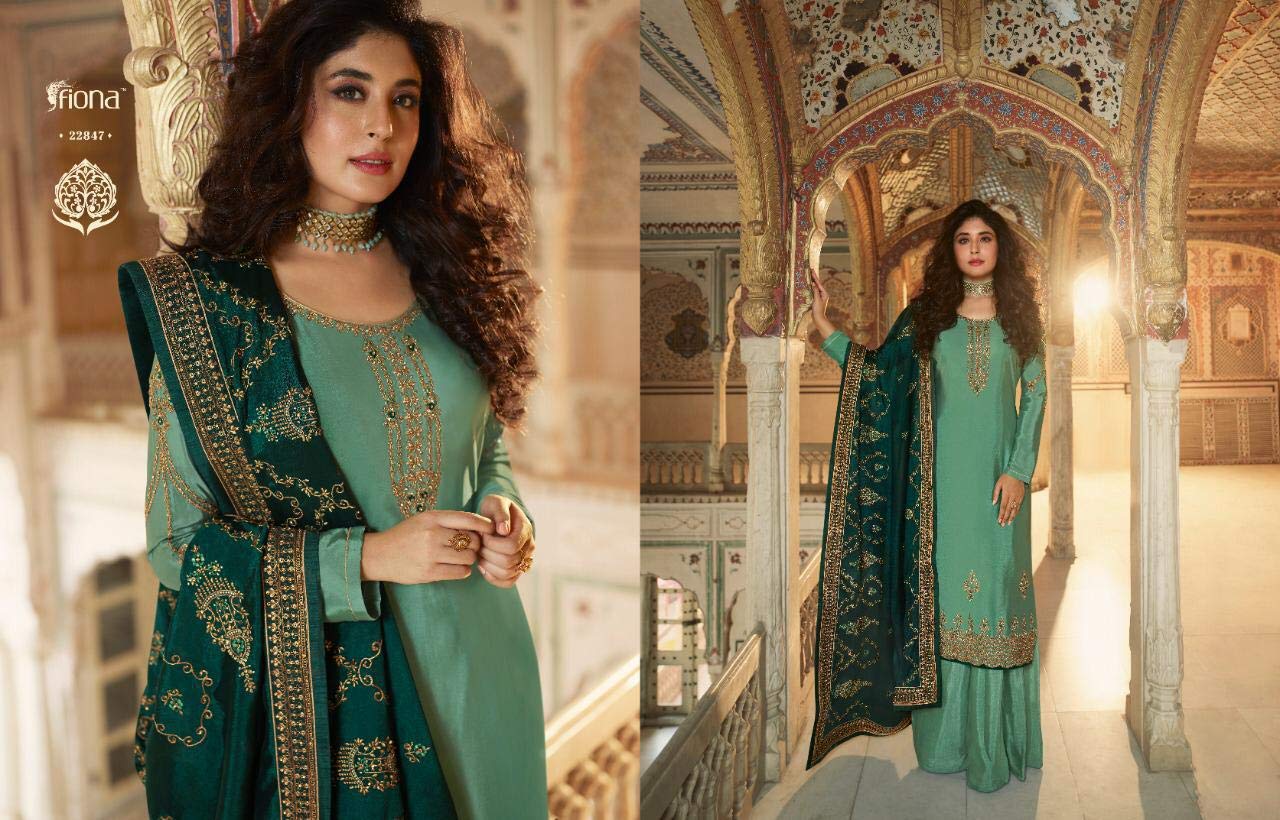 Exquisite Indian Pakistani Designer Sharara Suit - Embroidered Wedding Salwar Kameez & Palazzo Dress for Bridal & Festive Occasions | Perfect for Mehendi, Walima & Special Celebrations