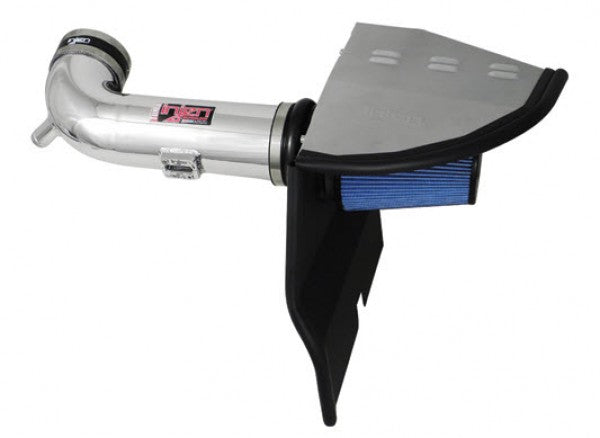 2012-2014 Chevy Camaro V6 PowerFlow Cold Air Intake System - Polished Aluminum with Enclosed Air Box - Performance Upgrade for Better Acceleration & Fuel Efficiency - Perfect for Street Racing & Car Shows