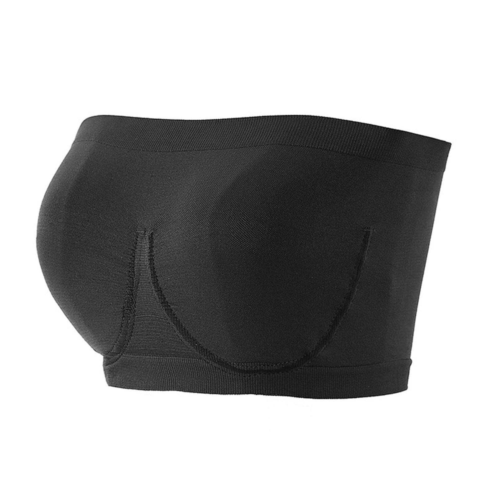 Wire-Free Sports Bra Top - Padded Strapless Bralette for Yoga, Running & Workouts | Breathable Stretch Fabric for Comfort & Support