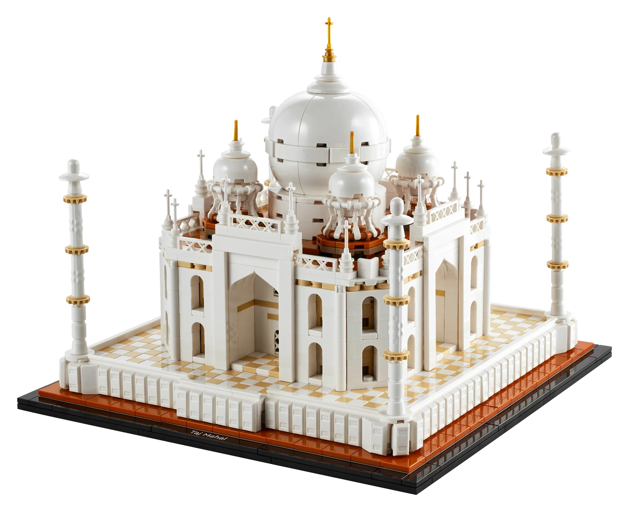 LEGO® Architecture Taj Mahal Building Set (21056) - Collectible Model Kit for Adults, Perfect for Home Decor & Office Display - Creative Gift for Architecture Lovers & LEGO Enthusiasts