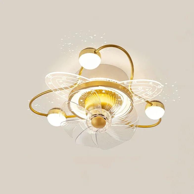 Modern Ceiling Fan with LED Lights - 3 Speed Remote Control, Quiet Reversible Motor - Perfect for Bedroom, Living Room & Office (52 Inch, Brushed Nickel)