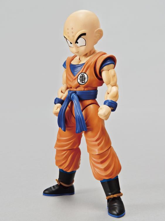 Figure Rise Standard Dragon Ball Z Krillin Plastic Model Kit - Build Your Own Anime Action Figure for Collectors & Fans - Perfect for Display, Gifts & Role Play