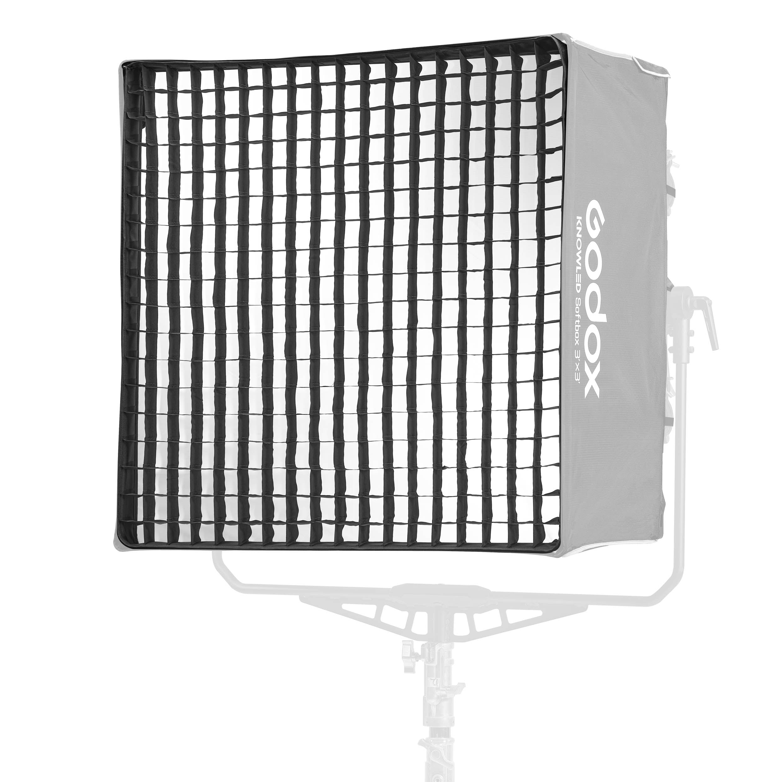 AB04S33G Eggcrate Grid for AB04S33 Softbox - Compatible with AB04 Quad Light Bracket - Professional Photography Lighting Accessory - Perfect for Studio Portraits, Product Shots, and Video Production
